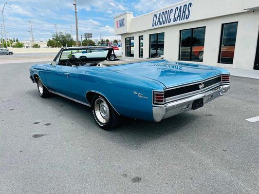 Blue 1967 Chevrolet Chevelle
