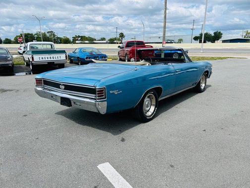 Blue 1967 Chevrolet Chevelle