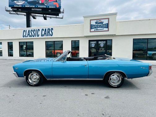 Blue 1967 Chevrolet Chevelle