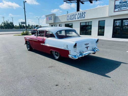 Red 1955 Chevrolet Bel Air Base