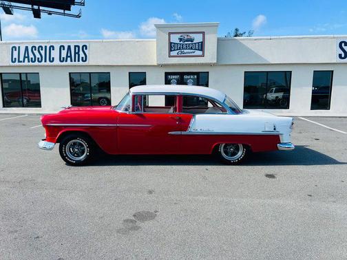 Red 1955 Chevrolet Bel Air Base