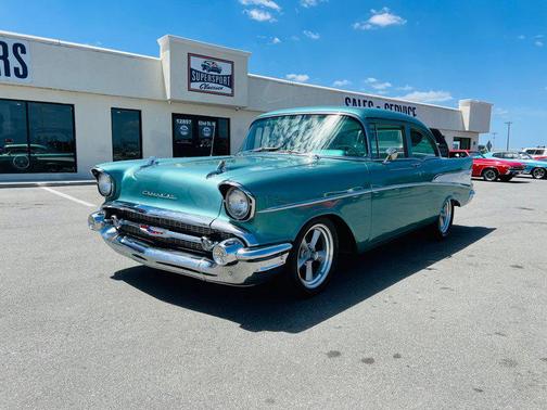 Turquoise 1957 Chevrolet Bel Air Base