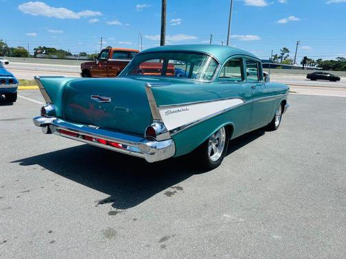 Turquoise 1957 Chevrolet Bel Air Base