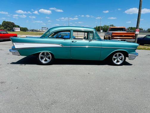 Turquoise 1957 Chevrolet Bel Air Base
