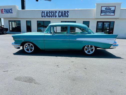 Turquoise 1957 Chevrolet Bel Air Base