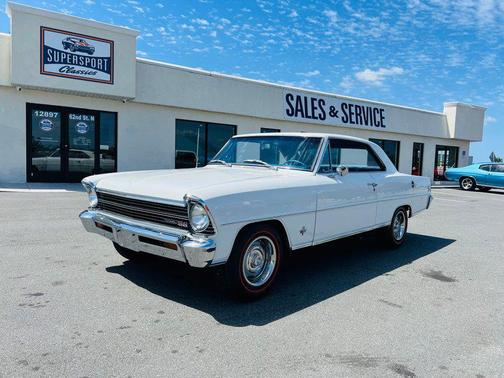 White 1967 Chevrolet Nova Base