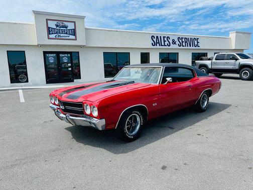 Red 1970 Chevrolet Chevelle