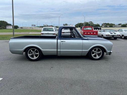 Silver 1968 Chevrolet C10/K10 Base