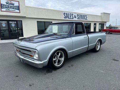 Silver 1968 Chevrolet C10/K10 Base