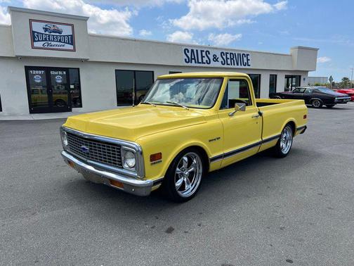 Yellow 1971 Chevrolet C10/K10 Base