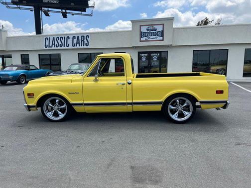 Yellow 1971 Chevrolet C10/K10 Base