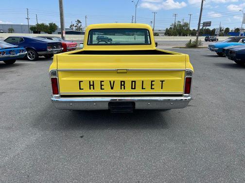 Yellow 1971 Chevrolet C10/K10 Base