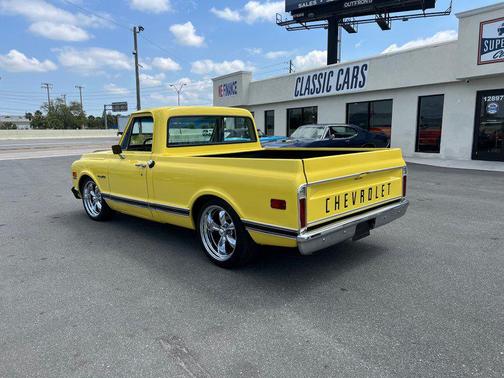 Yellow 1971 Chevrolet C10/K10 Base