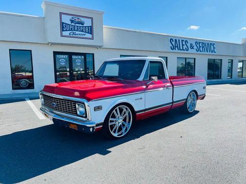 Red 1972 Chevrolet C10/K10 Base