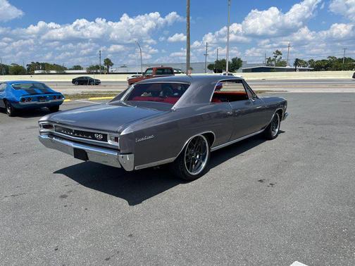 Silver 1966 Chevrolet Chevelle