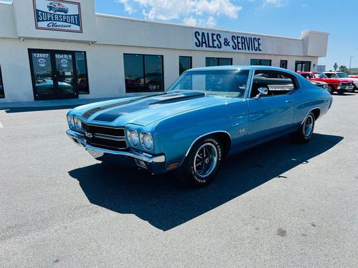 Blue 1970 Chevrolet Chevelle