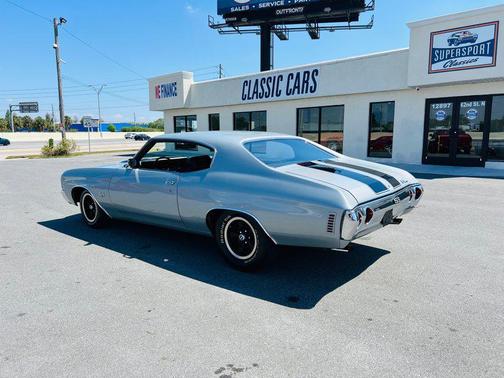 Silver 1972 Chevrolet Chevelle