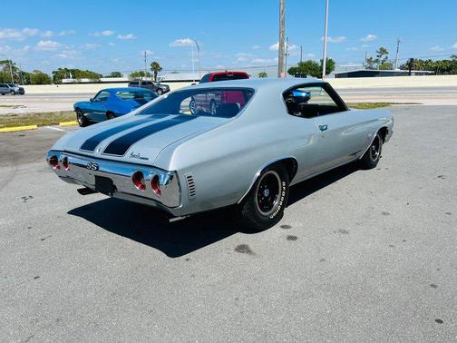 Silver 1972 Chevrolet Chevelle