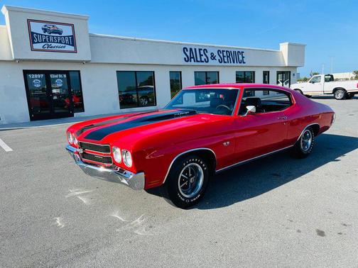 Red 1970 Chevrolet Chevelle