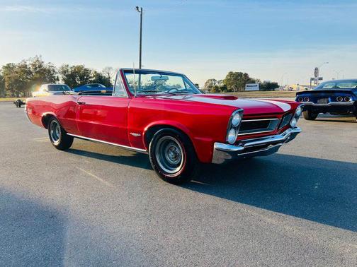 Red 1965 Pontiac GTO