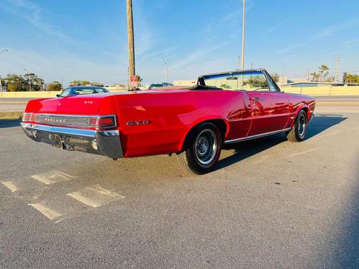 Red 1965 Pontiac GTO