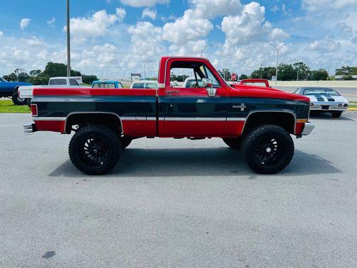 Red 1986 Chevrolet Pickup Truck Base