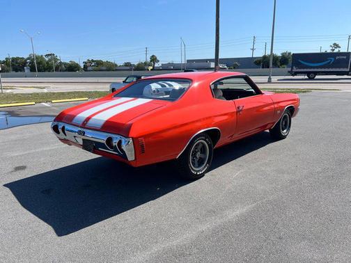 Orange 1972 Chevrolet Chevelle