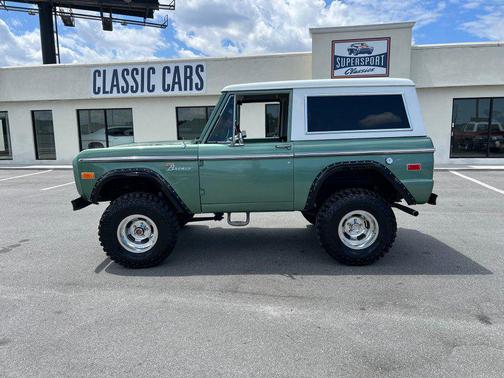 Green 1973 Ford Bronco