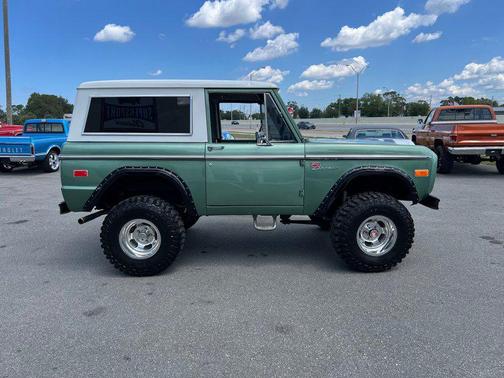 Green 1973 Ford Bronco