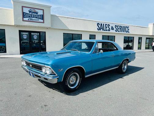 Blue 1966 Chevrolet Chevelle
