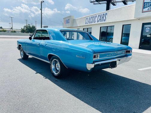Blue 1966 Chevrolet Chevelle