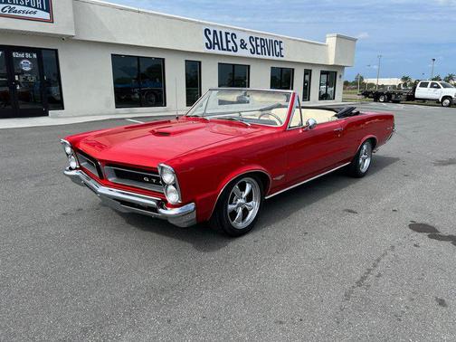 Red 1965 Pontiac GTO