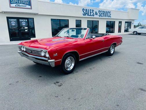Red 1967 Chevrolet Chevelle