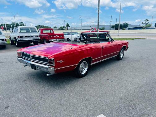 Red 1967 Chevrolet Chevelle