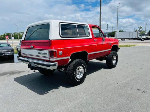 Red 1988 Chevrolet Blazer Base