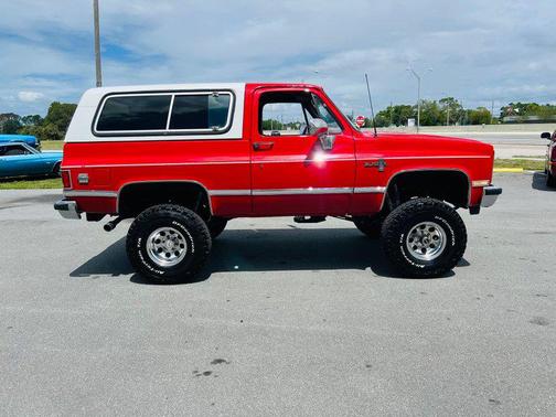 Red 1988 Chevrolet Blazer Base