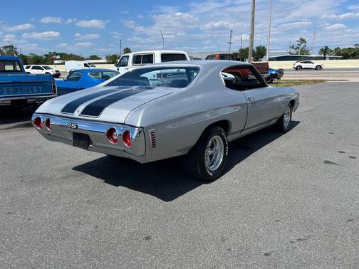 Silver 1972 Chevrolet Chevelle