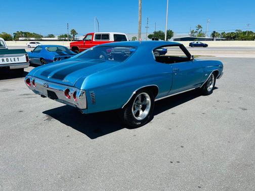 Blue 1972 Chevrolet Chevelle