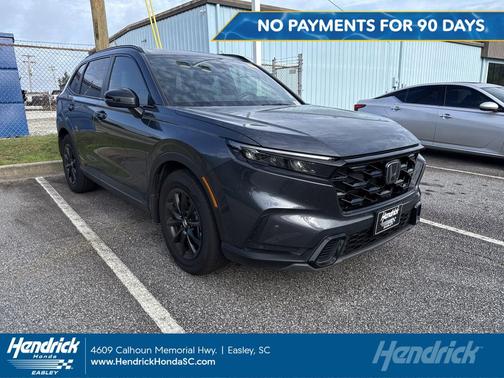 Meteorite Gray Metallic 2026 Honda CR-V Hybrid Sport-L FWD