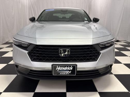 Solar Silver Metallic 2025 Honda Accord Hybrid Sport