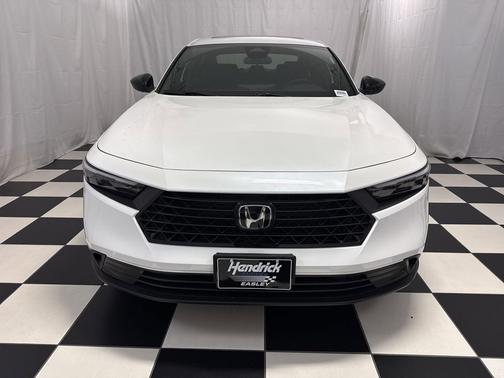 Platinum White Pearl 2026 Honda Accord Hybrid Sport