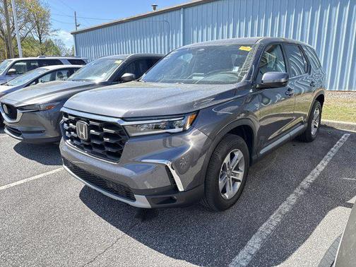 Modern Steel Metallic 2025 Honda Pilot EX-L