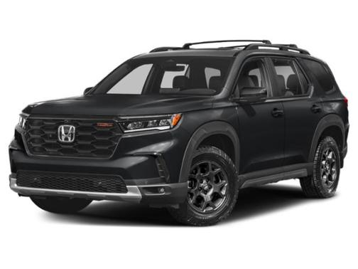 Crystal Black Pearl 2025 Honda Pilot TrailSport