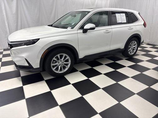 Platinum White Pearl 2025 Honda CR-V EX-L 2WD