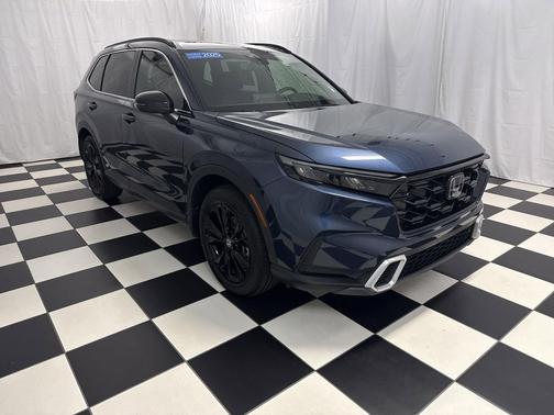 Canyon River Blue Metallic 2025 Honda CR-V Hybrid Sport Touring AWD