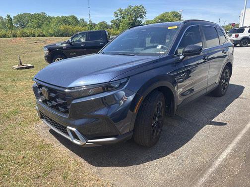 Canyon River Blue Metallic 2025 Honda CR-V Hybrid Sport Touring AWD