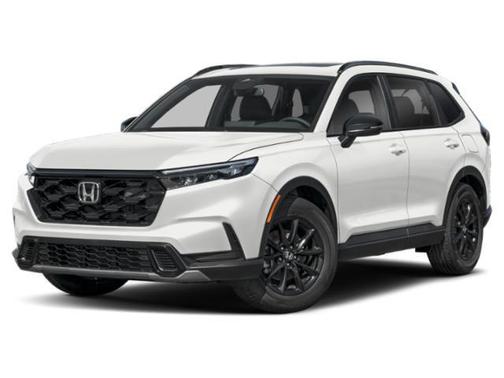 Platinum White Pearl 2026 Honda CR-V Hybrid Sport FWD