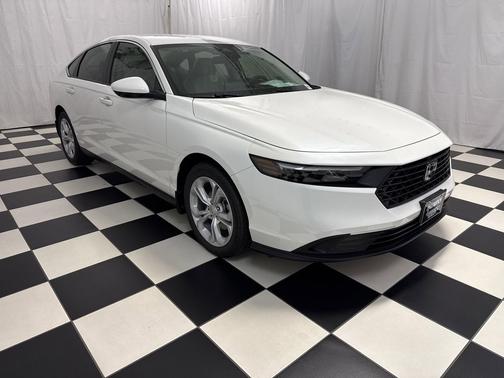 Platinum White Pearl 2026 Honda Accord LX 1.5T