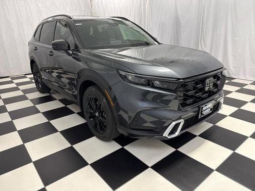 Meteorite Gray Metallic 2026 Honda CR-V Hybrid Sport Touring AWD