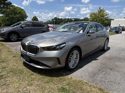 Oxide Grey Metallic 2024 BMW 540 xDrive